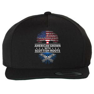 American Grown Scottish Roots Scotland Wool Snapback Cap