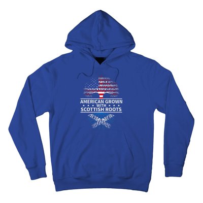 American Grown Scottish Roots Scotland Hoodie