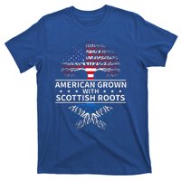 American Grown Scottish Roots Scotland T-Shirt