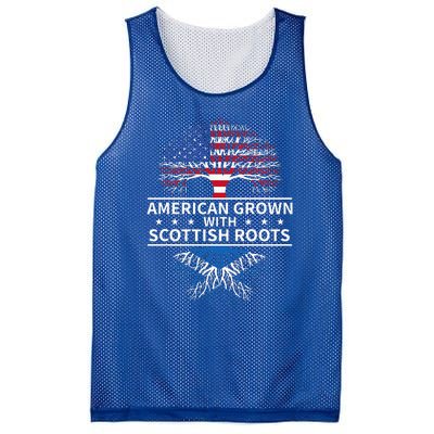 American Grown Scottish Roots Scotland Mesh Reversible Basketball Jersey Tank