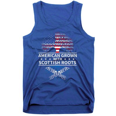 American Grown Scottish Roots Scotland Tank Top