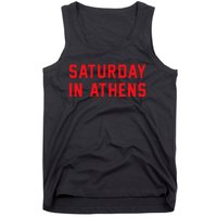 Athens Georgia Saturday In Athens Tank Top