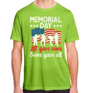 All Gave Some Some Gave All Usa Flag American Memorial Day Gift Adult ChromaSoft Performance T-Shirt