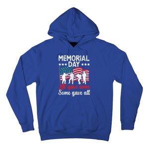 All Gave Some Some Gave All Usa Flag American Memorial Day Gift Hoodie