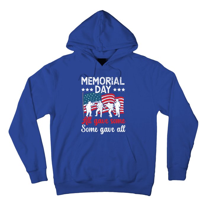 All Gave Some Some Gave All Usa Flag American Memorial Day Gift Hoodie