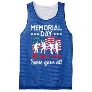 All Gave Some Some Gave All Usa Flag American Memorial Day Gift Mesh Reversible Basketball Jersey Tank