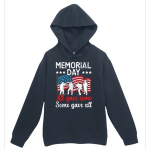 All Gave Some Some Gave All Usa Flag American Memorial Day Gift Urban Pullover Hoodie