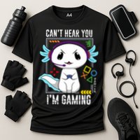 Axolotl Gaming Salamander As Gamer Cooling Performance Crew T-Shirt