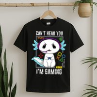 Axolotl Gaming Salamander As Gamer T-Shirt