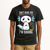 Axolotl Gaming Salamander As Gamer Tall T-Shirt