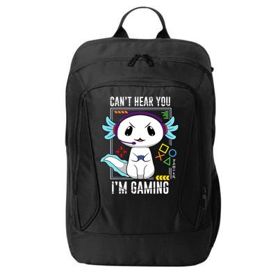 Axolotl Gaming Salamander As Gamer City Backpack