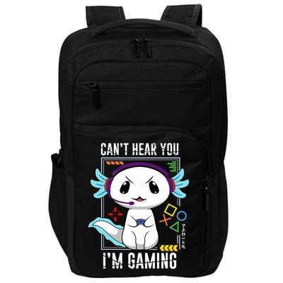 Axolotl Gaming Salamander As Gamer Impact Tech Backpack