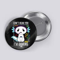 Axolotl Gaming Salamander As Gamer Button