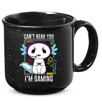 Axolotl Gaming Salamander As Gamer 15oz Campfire Ceramic Mug
