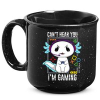 Axolotl Gaming Salamander As Gamer 15oz Campfire Ceramic Mug