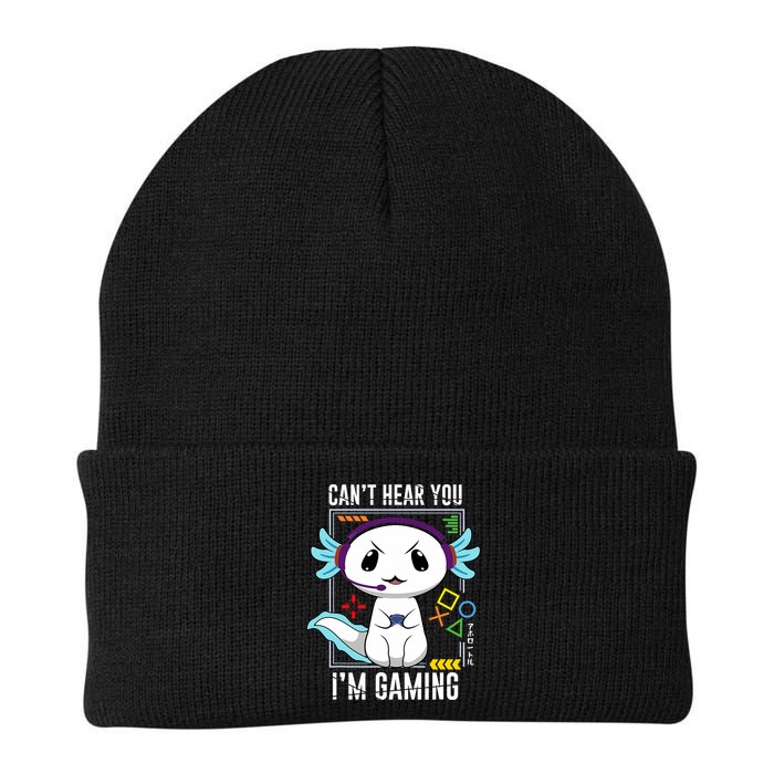 Axolotl Gaming Salamander As Gamer Beanie