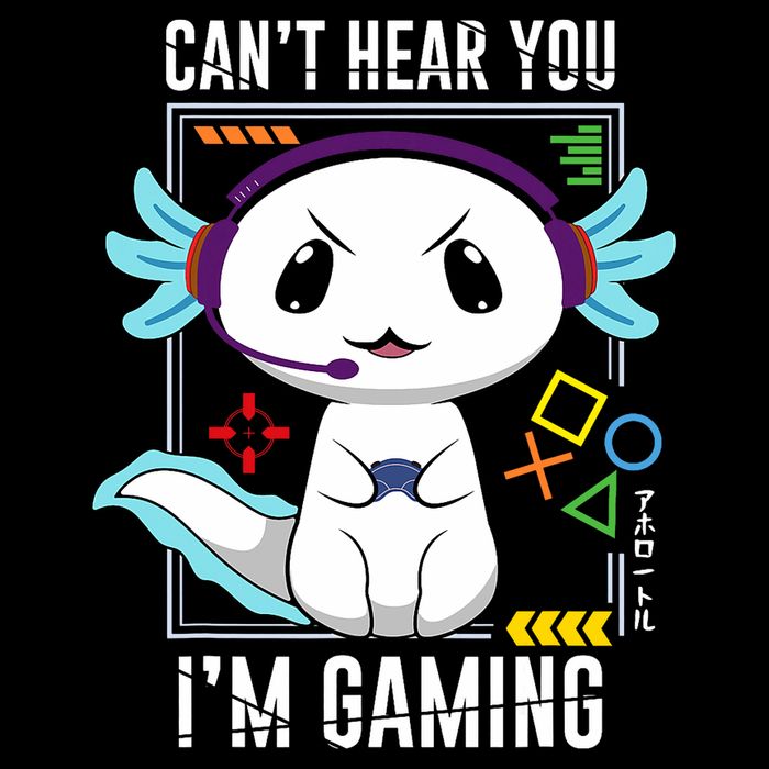 Axolotl Gaming Salamander As Gamer 16 in Basic Backpack