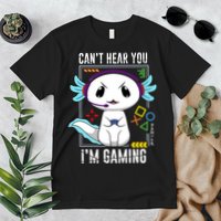 Axolotl Gaming Salamander As Gamer Premium T-Shirt