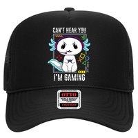 Axolotl Gaming Salamander As Gamer Hat