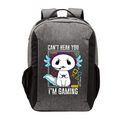 Axolotl Gaming Salamander As Gamer Vector Backpack