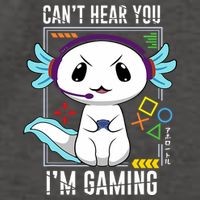 Axolotl Gaming Salamander As Gamer Vector Backpack