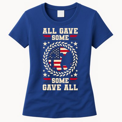 All Gave Some Some Gave All Veteran's Day Gift Womens T-Shirt