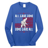 All Gave Some Gift Some Gave All Memorial Day Veterans Day Gift Long Sleeve Shirt