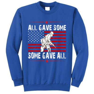 All Gave Some Gift Some Gave All Memorial Day Veterans Day Gift Sweatshirt