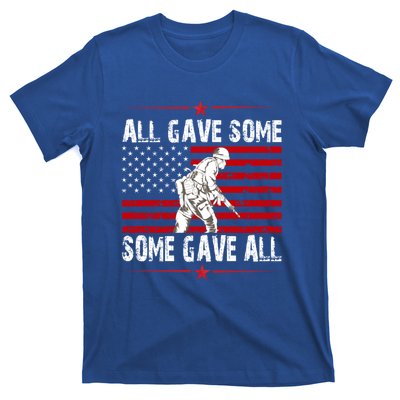 All Gave Some Gift Some Gave All Memorial Day Veterans Day Gift T-Shirt