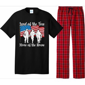 All Gave Some Some Gave All Usa Flag American Memorial Day Gift Pajama Set