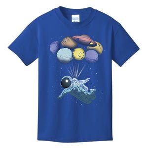 Astronaut Graphic Space Science Night Sky Stars Gift Idea Cool Gift Kids T-Shirt