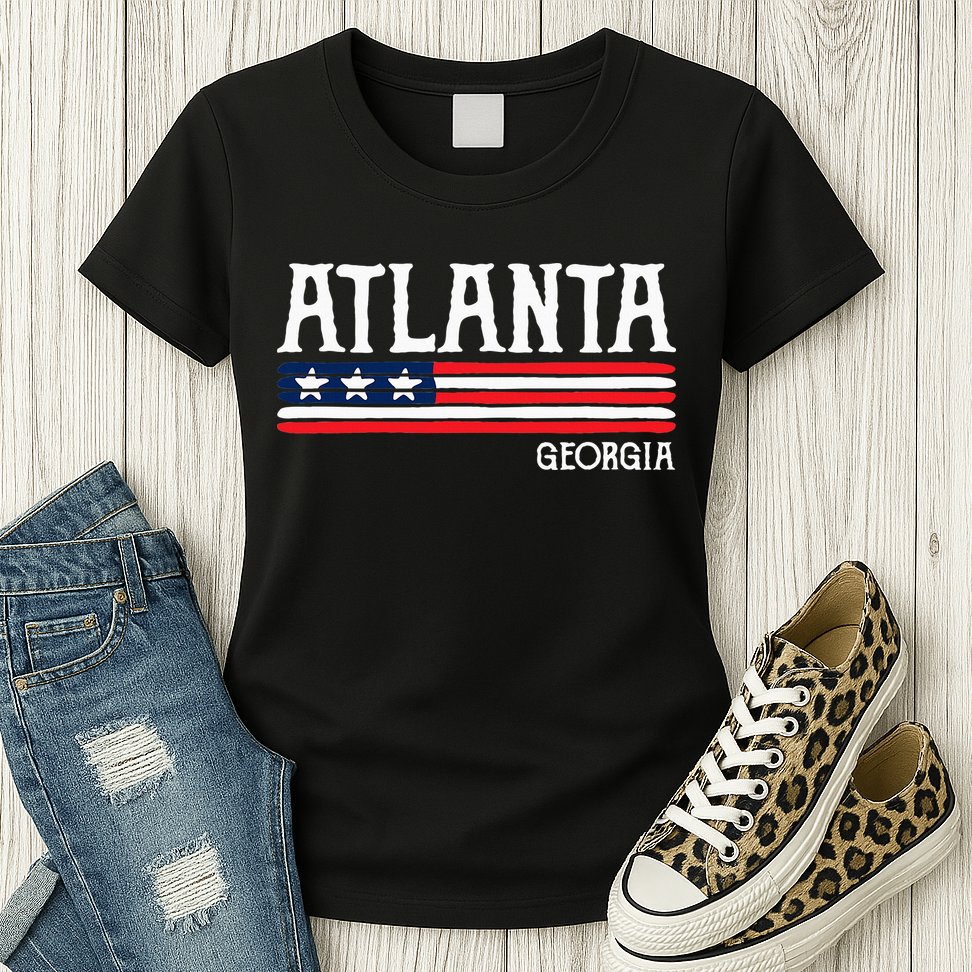 Atlanta Georgia Souvenir Gift Womens T-Shirt