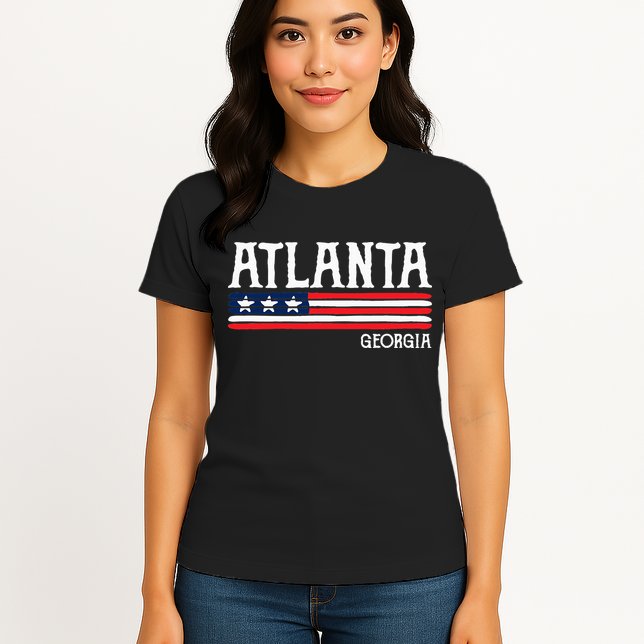 Atlanta Georgia Souvenir Gift Womens T-Shirt