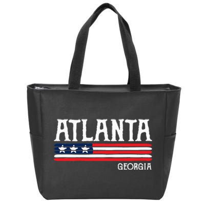 Atlanta Georgia Souvenir Gift Zip Tote Bag