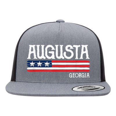 Augusta Georgia Souvenir Gift Flat Bill Trucker Hat