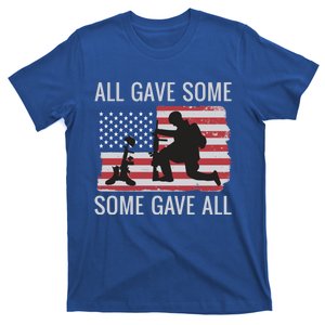 All Gave Some Some Gave All American Flag Memorial Day Gift T-Shirt