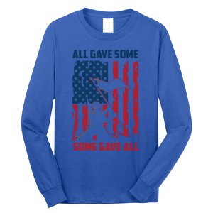 All Gave Some Some Gave All 4th Of July American Flag Hat Meaningful Gift Long Sleeve Shirt