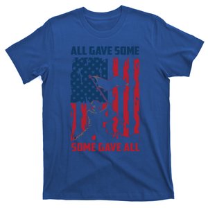 All Gave Some Some Gave All 4th Of July American Flag Hat Meaningful Gift T-Shirt