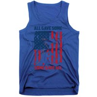 All Gave Some Some Gave All 4th Of July American Flag Hat Meaningful Gift Tank Top