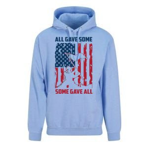 All Gave Some Some Gave All 4th Of July American Flag Hat Meaningful Gift Unisex Surf Hoodie