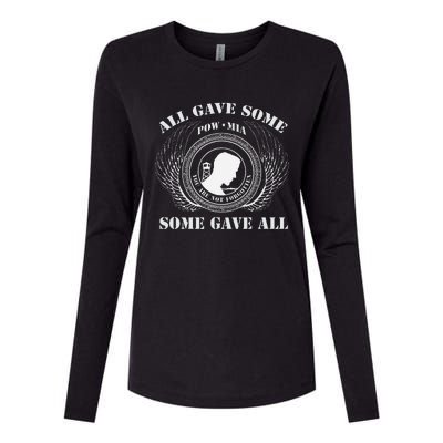 All Gave Some Pow Mia You Are Not Forgotten Some Gave All Womens Cotton Relaxed Long Sleeve T-Shirt