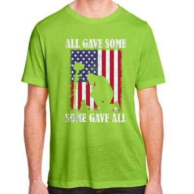 All Gave Some Some Gave All Funny Gift Veteran And Memorial's Day Gift Adult ChromaSoft Performance T-Shirt