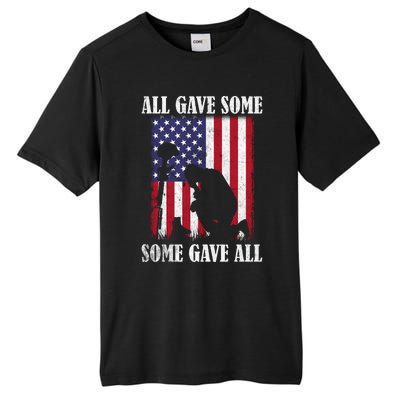 All Gave Some Some Gave All Funny Gift Veteran And Memorial's Day Gift Tall Fusion ChromaSoft Performance T-Shirt