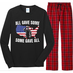 All Gave Some Some Gave All Gift Long Sleeve Pajama Set