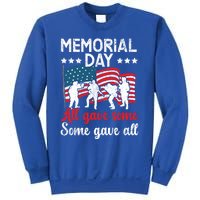 All Gave Some Some Gave All Usa Flag American Memorial Day Gift Sweatshirt