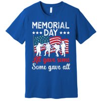 All Gave Some Some Gave All Usa Flag American Memorial Day Gift Premium T-Shirt