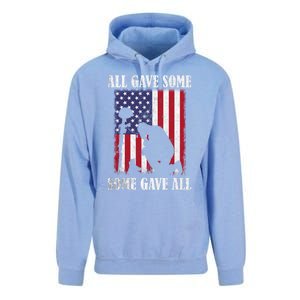 All Gave Some Some Gave All Gift Veteran And Memorial's Day Gift Unisex Surf Hoodie