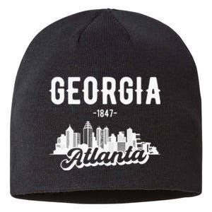 Atlanta Georgia Skyline Sustainable Beanie