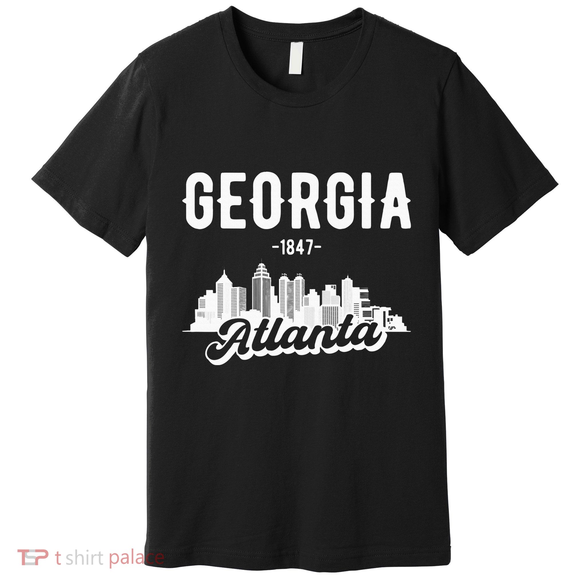 Atlanta Georgia Skyline Premium T-Shirt