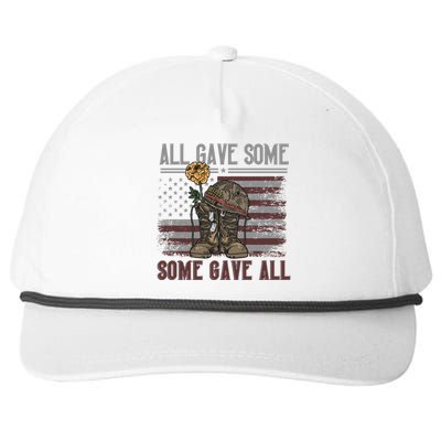 All Gave Some Some Gave Patriotic Patriiot Cute Gift Snapback Five-Panel Rope Hat